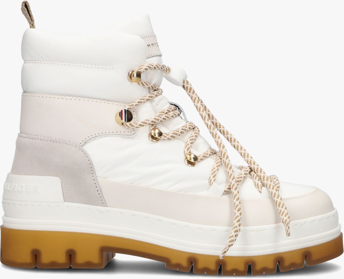 TOMMY HILFIGER witte tommy hilfiger veterboots laced outdoor boot