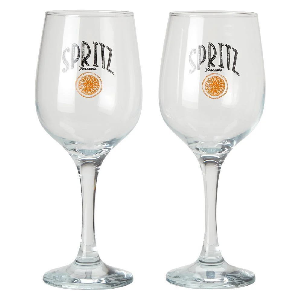 Verre à pied apéritif x2