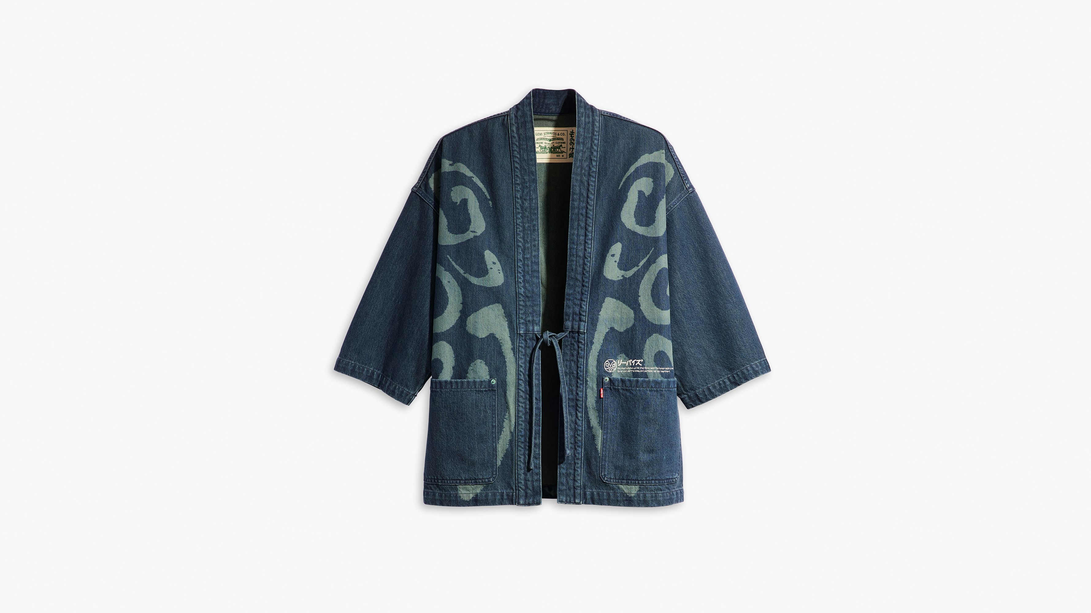 Veste kimono Levi's® X Princess Mononoke - Xghibli Forest Jacket - Bleu