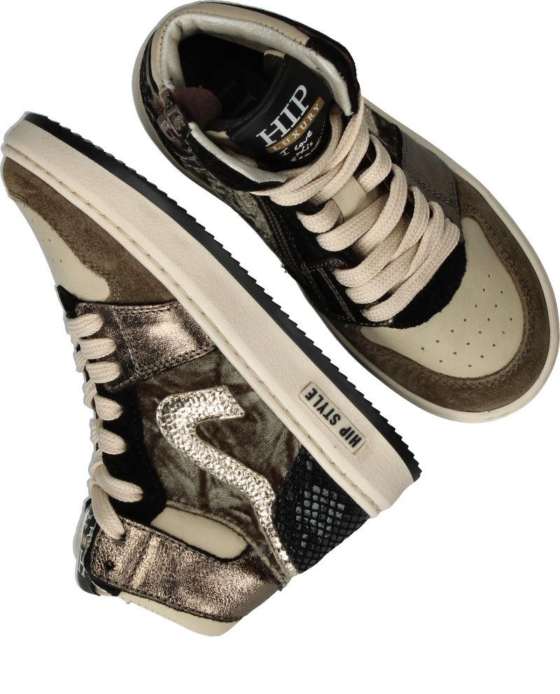 HIP Style Sneakers Taupe Meisjes