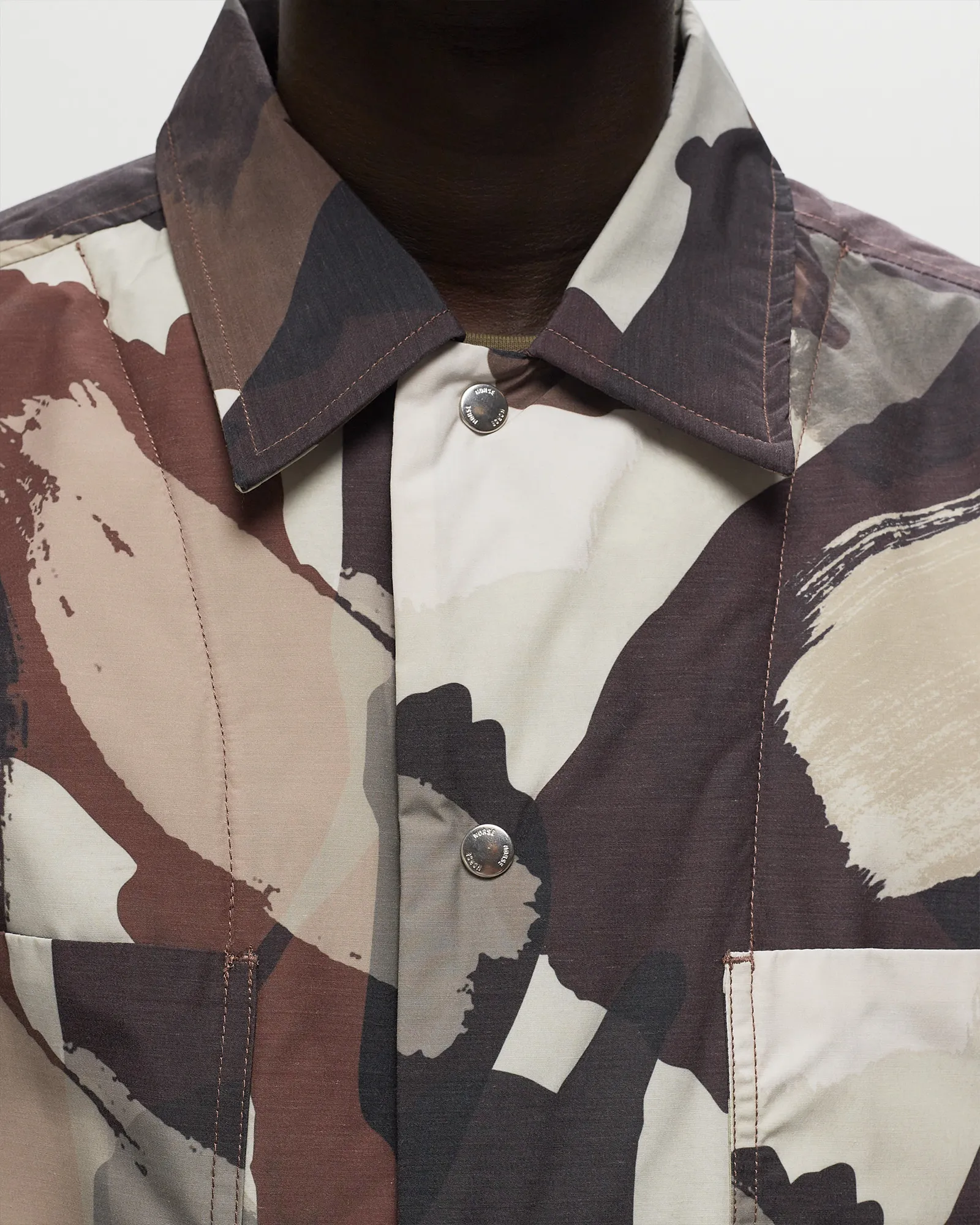 Norse Projects Pelle Camo Nylon Insulated Jacket