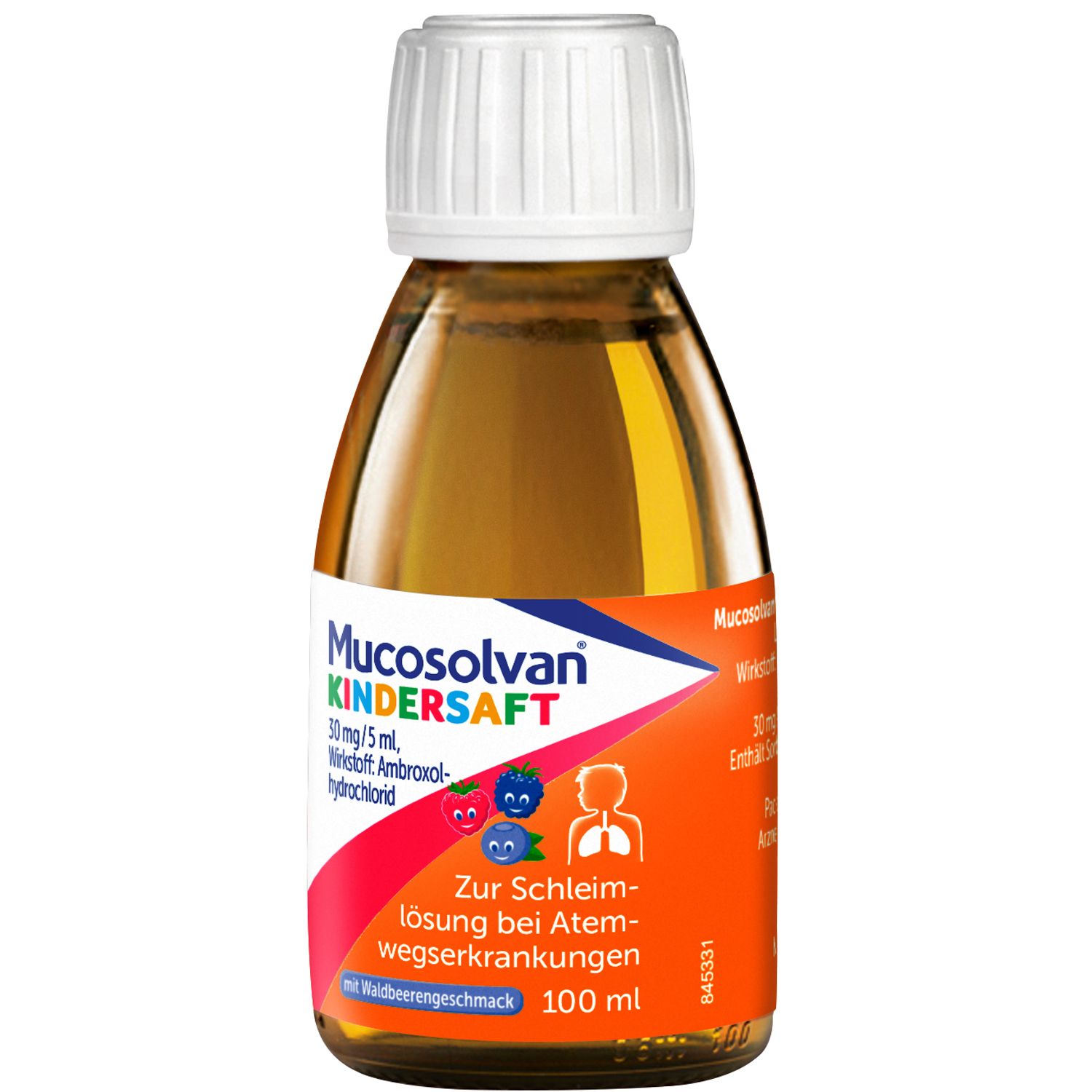 MUCOSOLVAN Kindersaft, Schleimlöser bei Husten, Hustenlöser