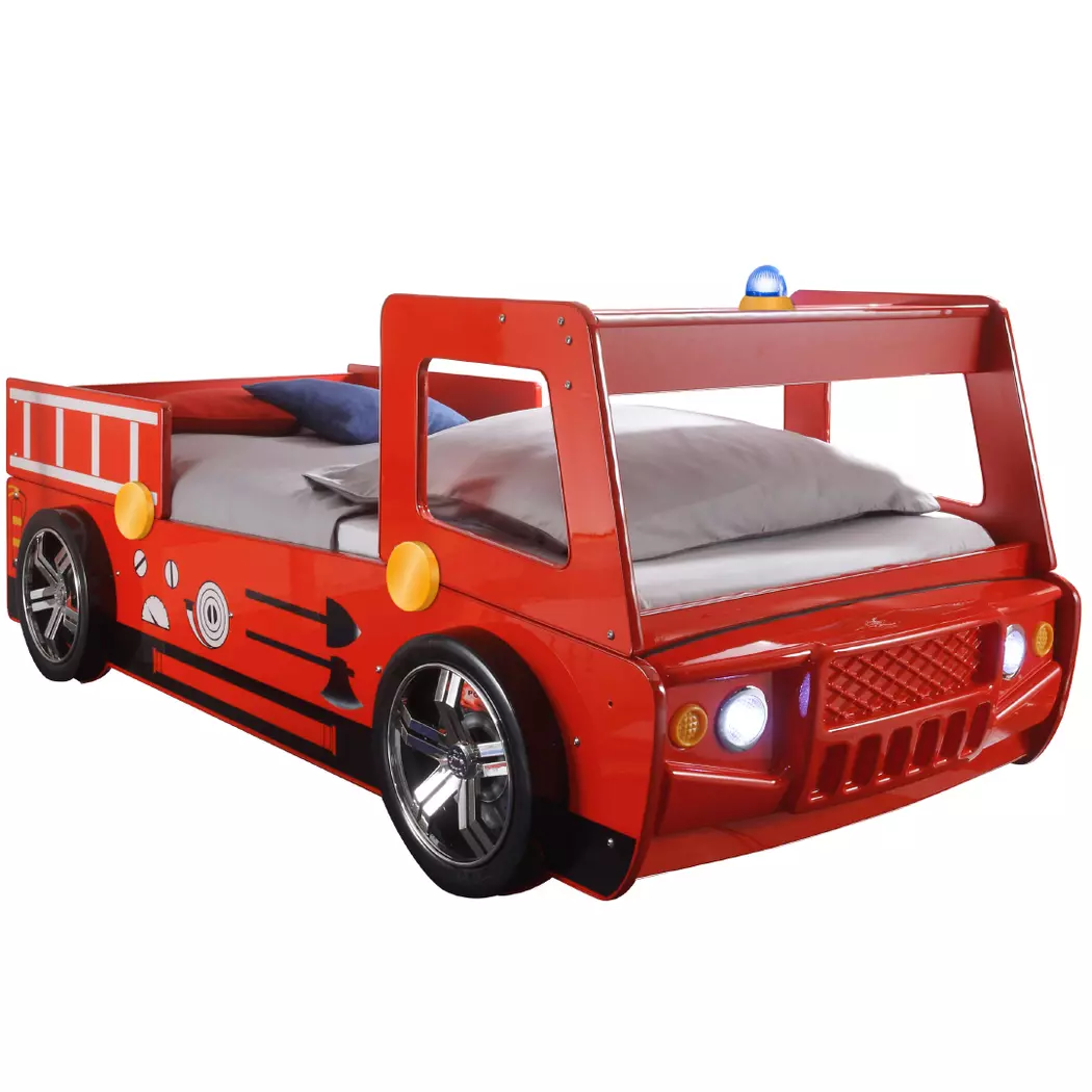 Feuerwehrauto-Bett Spark 90 x 200 cm
