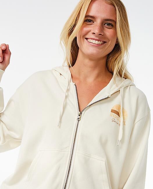 RIP CURL - SWEAT ZIPPE A CAPUCHE LINE UP RELAXED