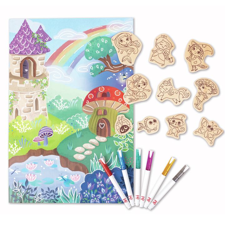 Hape Mal & Spielset Zauberwald