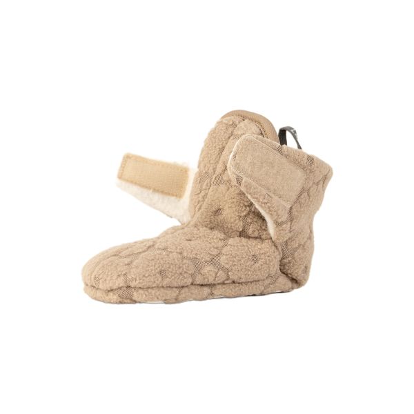 Lodger Slipper Folklore Fleece Beige 0-3mnd 0-3 maanden