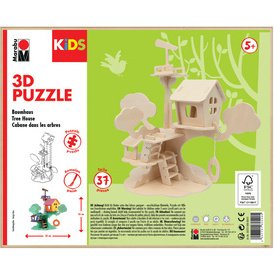 KiDS Puzzle 3D 'Cabane dans l'arbre', 37 pièces