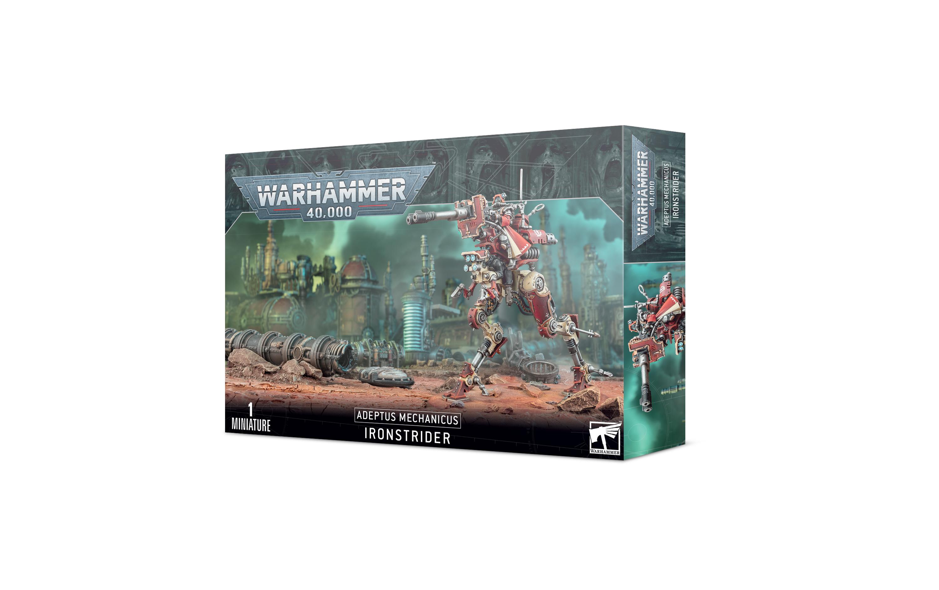 Figur Warhammer 40.000 Adeptus Mechanicus IronstriderWarhammer 40K Adeptus Mechanicus Ironstrider Bausatz