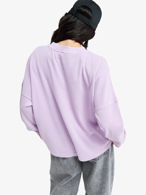 Eastside Midweight T-shirt manches longues Violet Femme