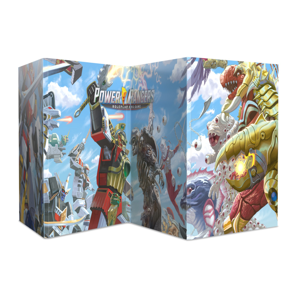 Power Rangers RPG - A Glutton for Punishment Adventure & GM Screen