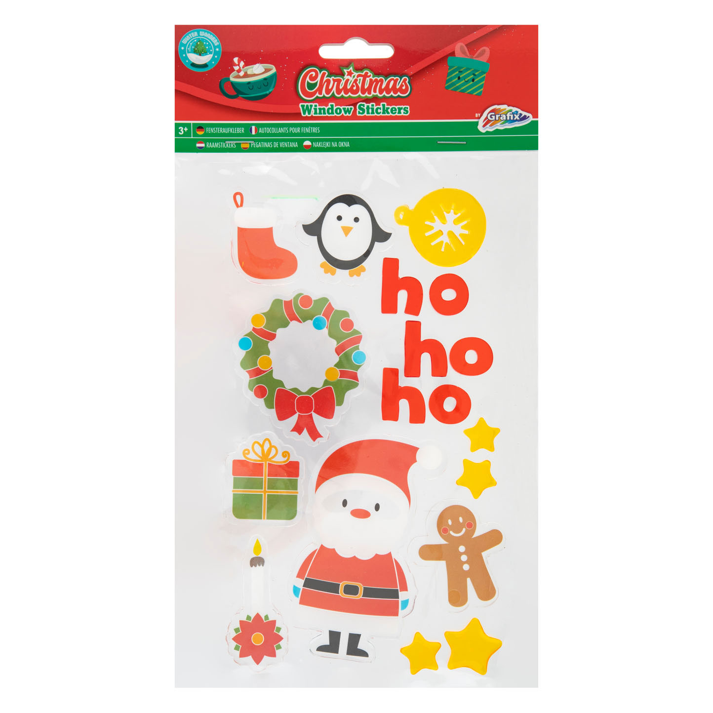 Kerst Raamstickers