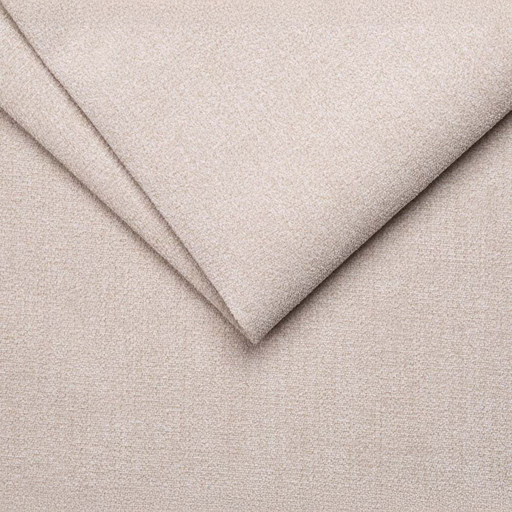 Monet - Hoekbank 4-zits met chaise longue - Stof beige - Links - 261x216x80 cm