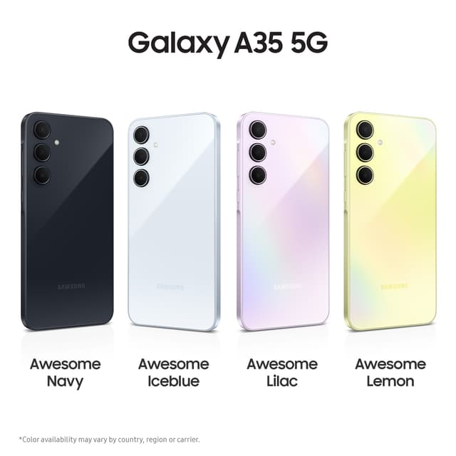 Samsung Galaxy A35 5G smartphone 8/256GB (sort)