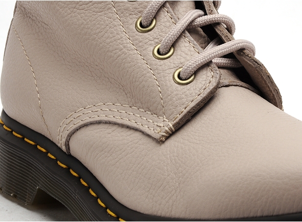 Dr martens boots bottine plates femme pascal virginia beige