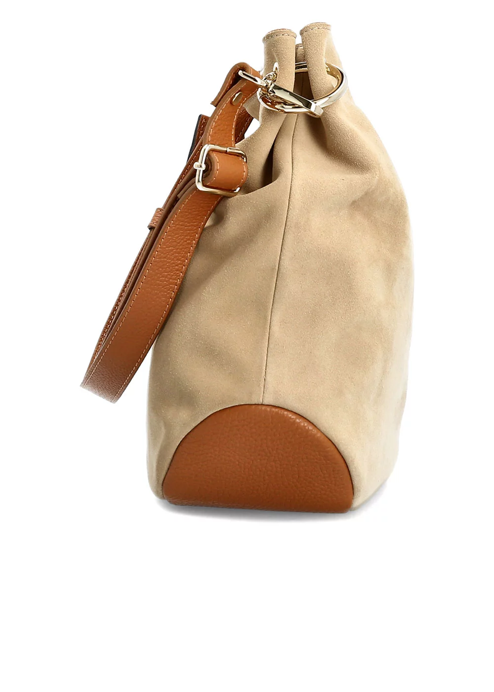 BESACE MERIDA VELOURS SABLE