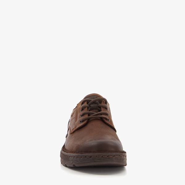 Hush Puppies leren heren veterschoenen bruin