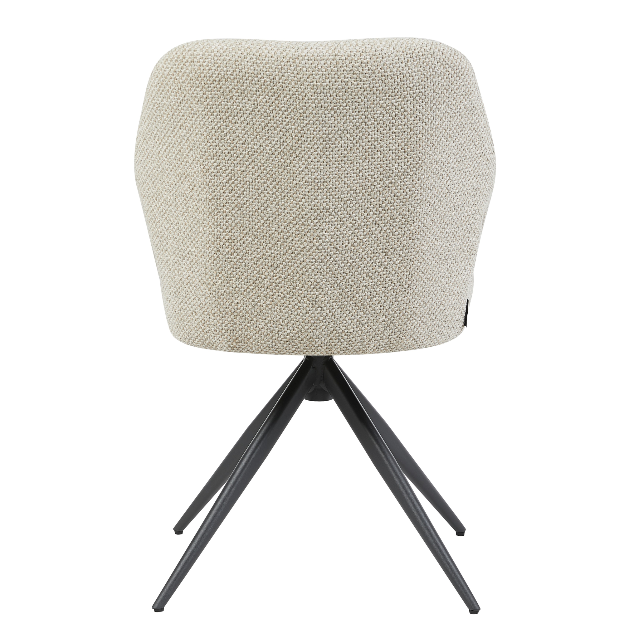 Eetkamerstoel Finn stof beige