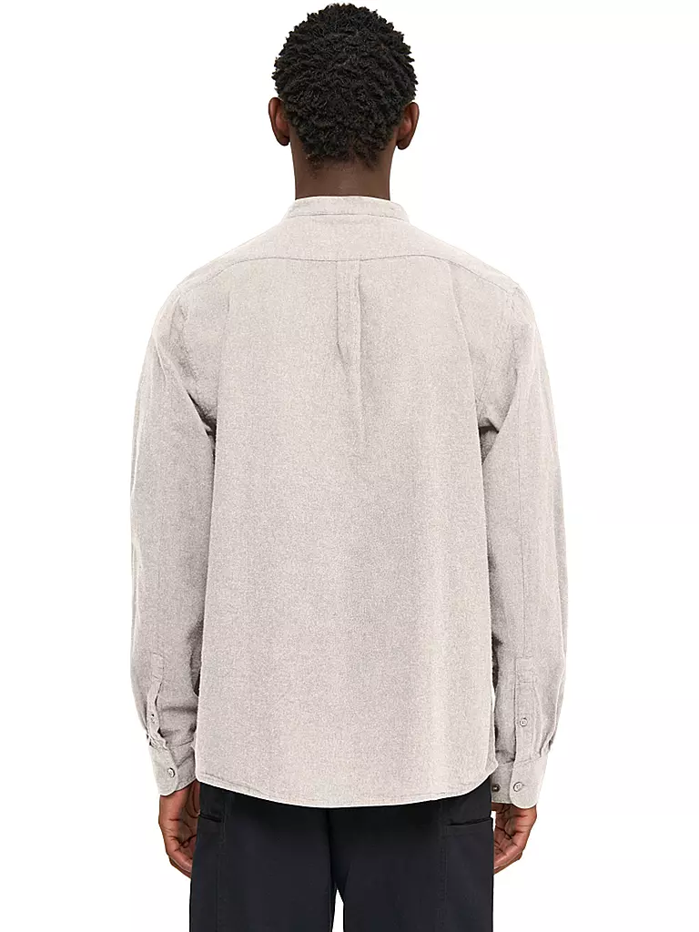 KNOWLEDGE COTTON APPAREL Flanellhemd  beige
