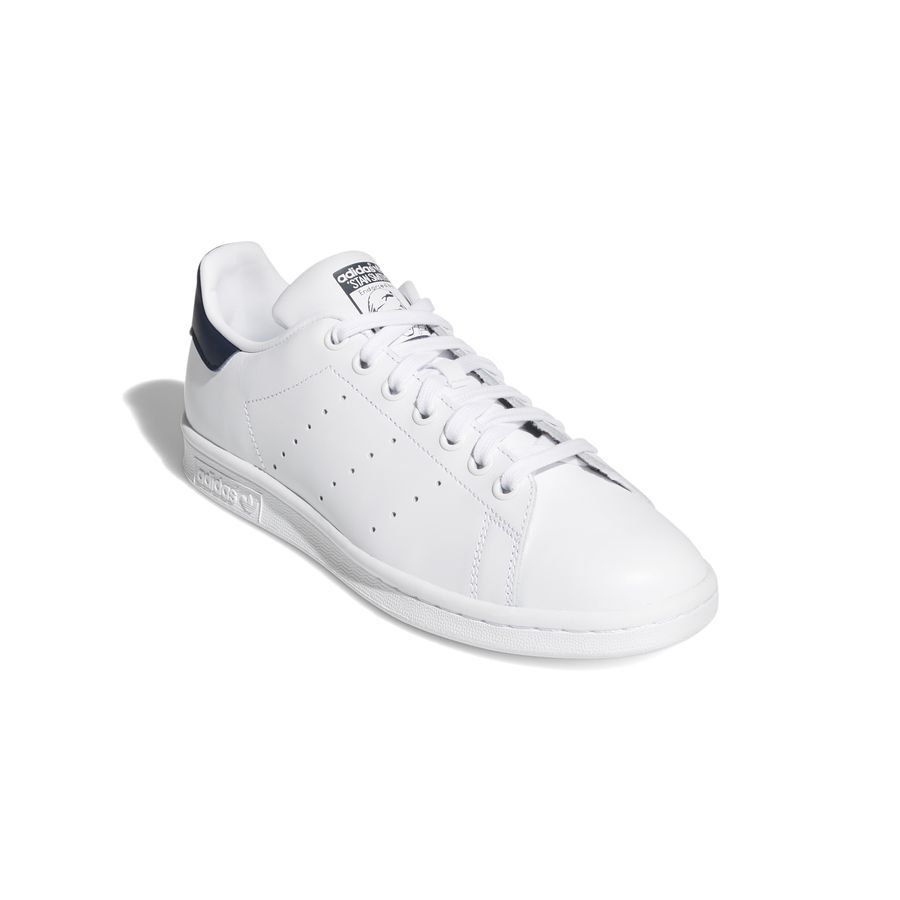 adidas Originals Chaussures Stan Smith - Blanc/Bleu Marine Femme