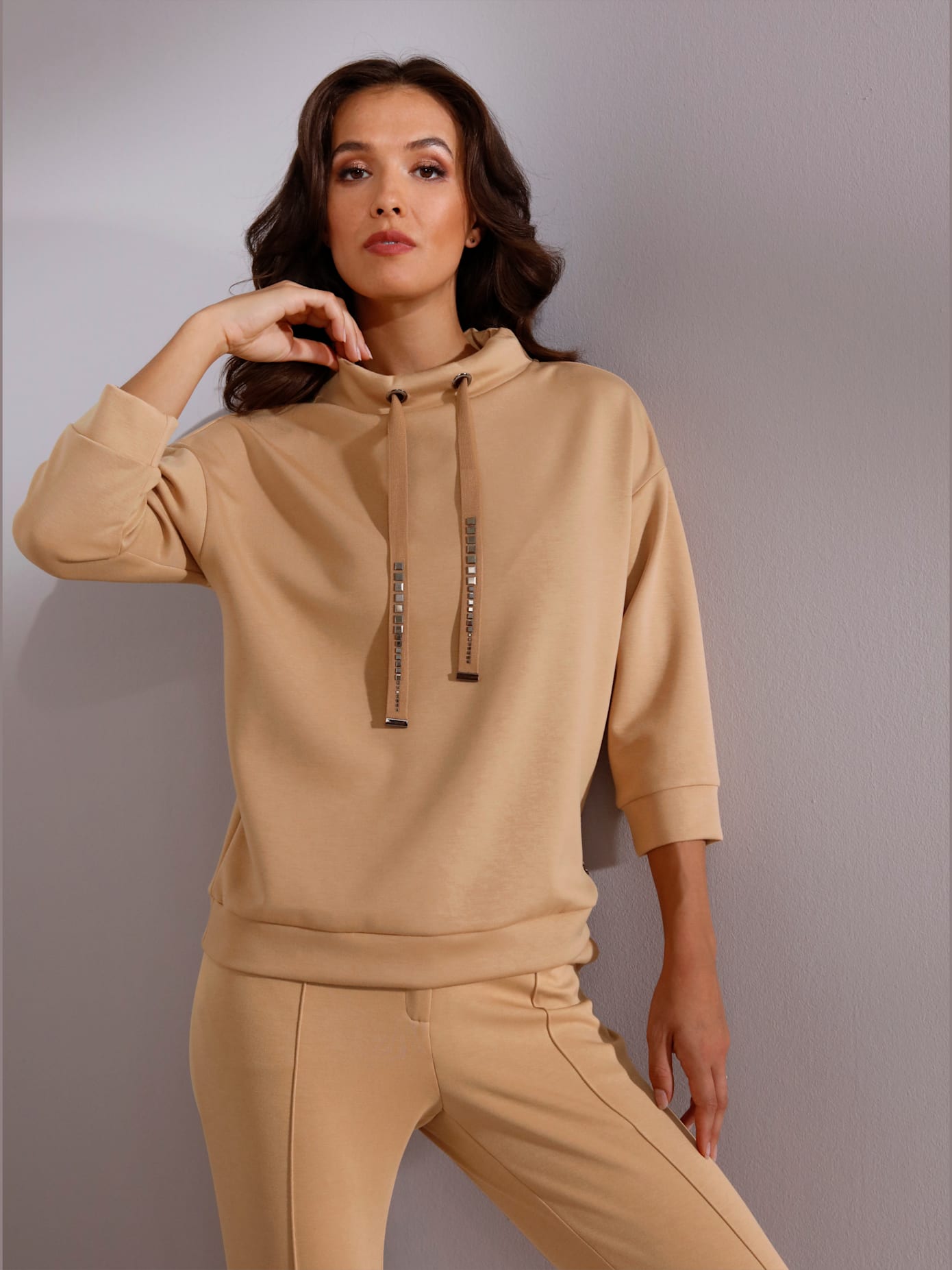Sweatshirt en modal ultra-doux avec modal