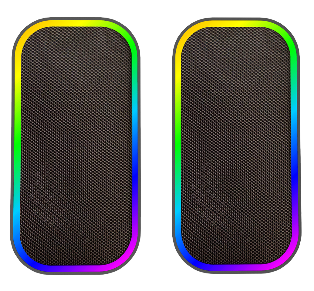 Speedlink - TOKEN RGB Gaming Stereo Højttaler, sort