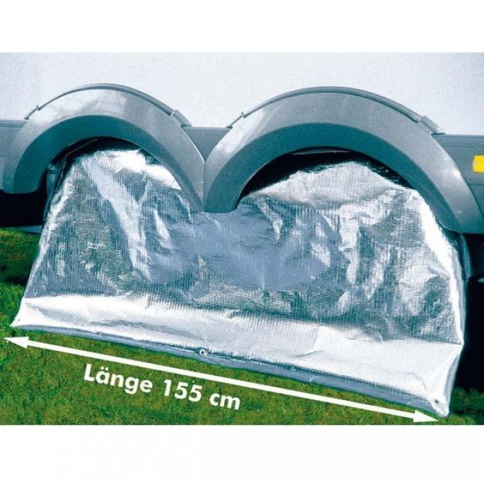 Hindermann Radschutzhülle Reflex für Tandemachser 155 cm