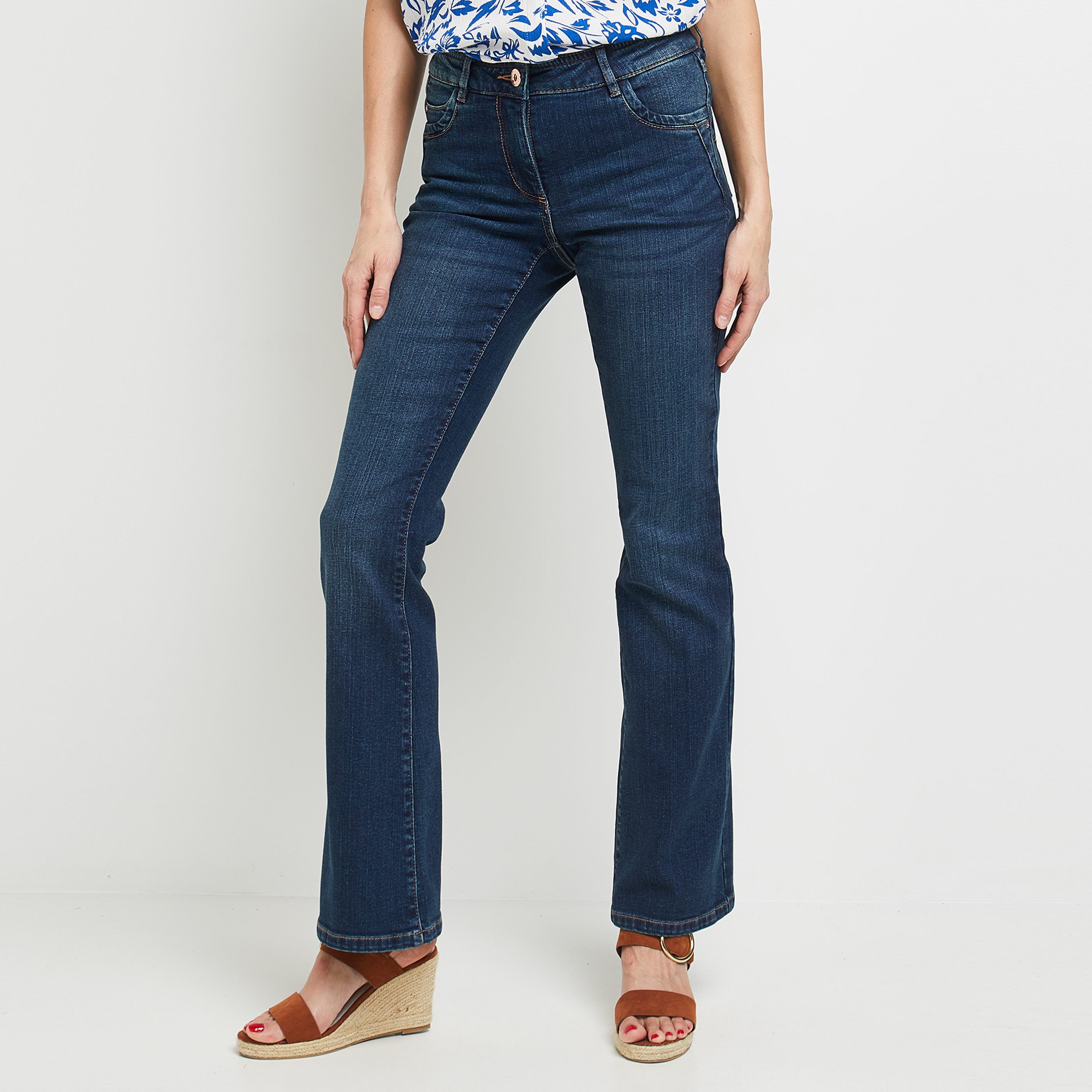Jean bootcut femme BALI - RINSE