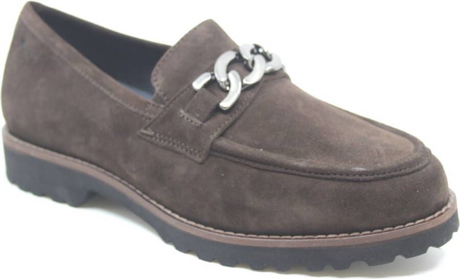 SIOUX Loafers Dames Meredith Maat: 41 5 Materiaal: Suède Kleur: Bruin