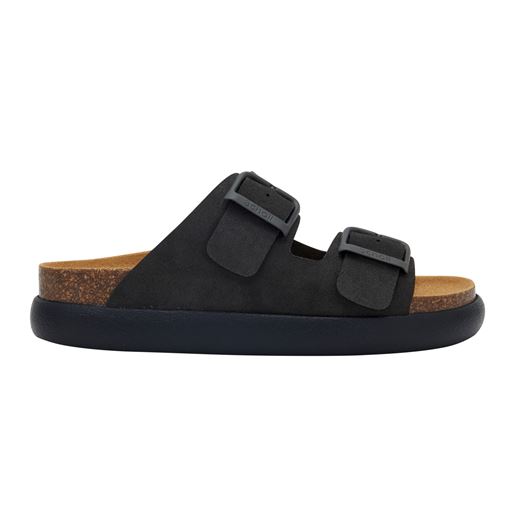 Scholl Noelle Chunky Suede Sandaler, Grey, 40