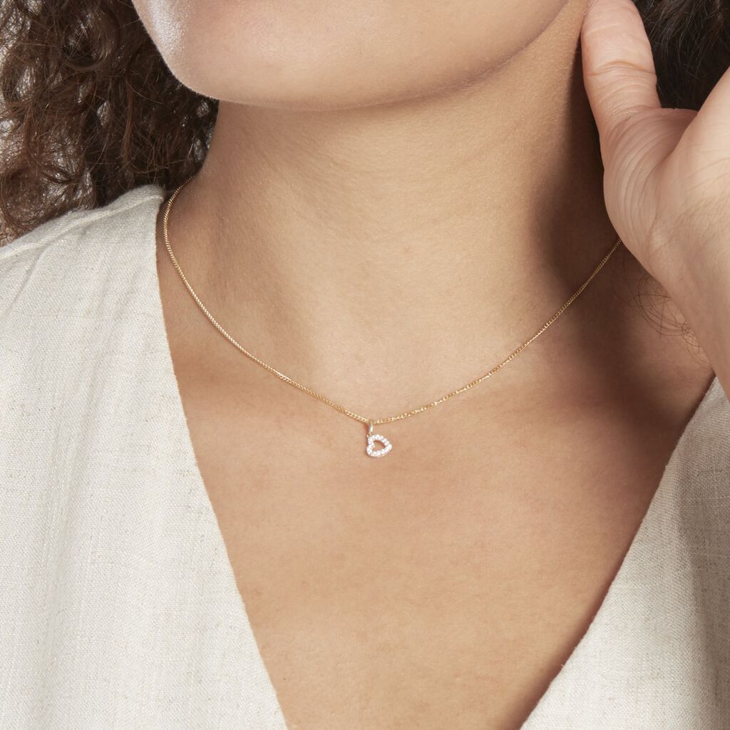 Pendentif Or Jaune Oxyde