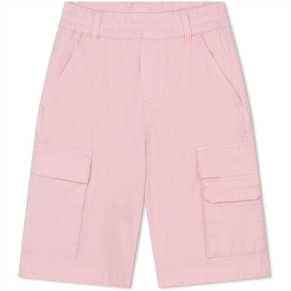 Pink Washed Pink Bermuda Shorts