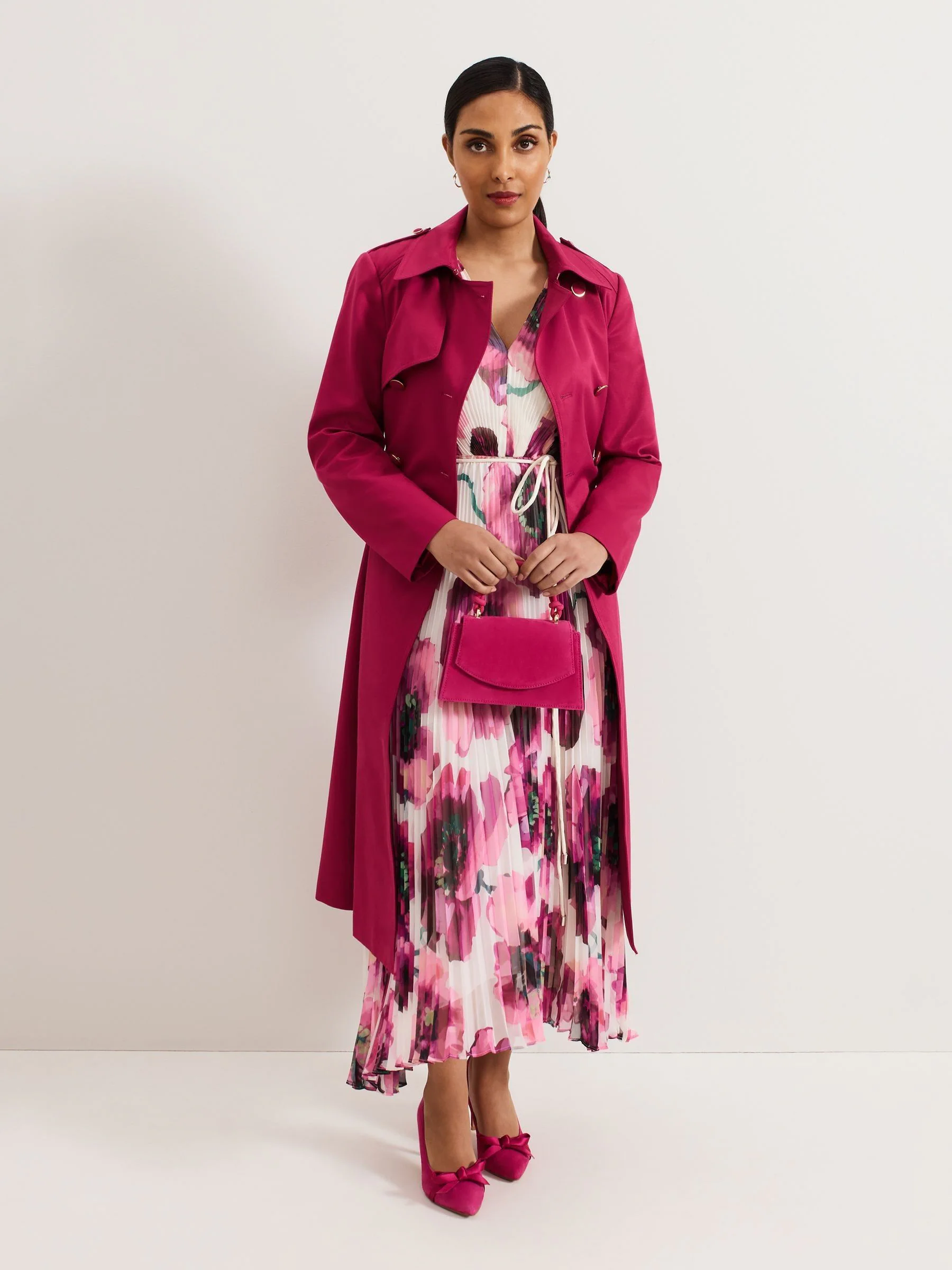 Phase Eight Cheryl Petite Trench Coat