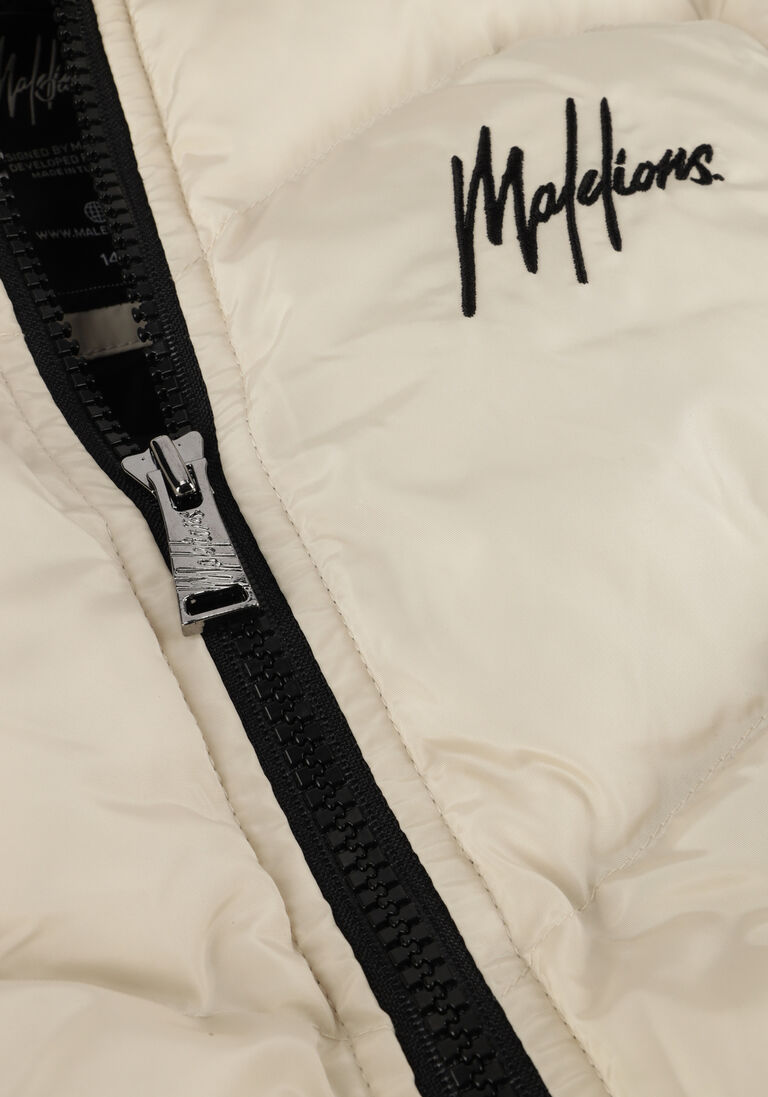 MALELIONS beige malelions gewatteerde jas mj2-aw23-05