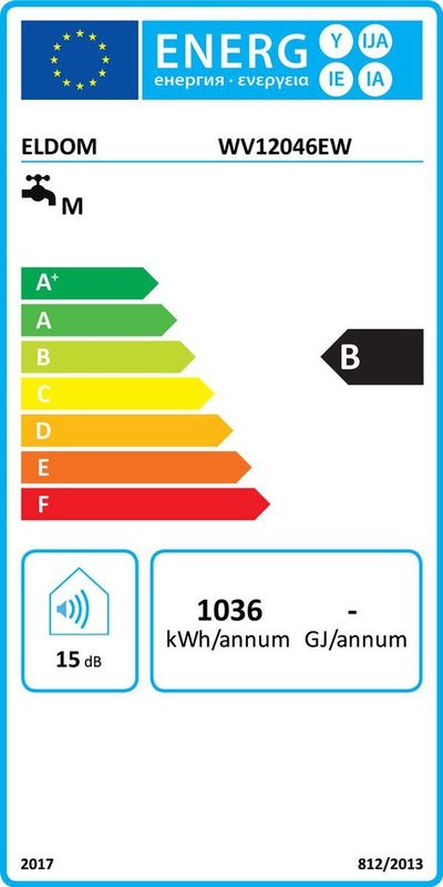 ELDOM - Favourite - Elektrische Boiler - 120 Liter - Energielabel B