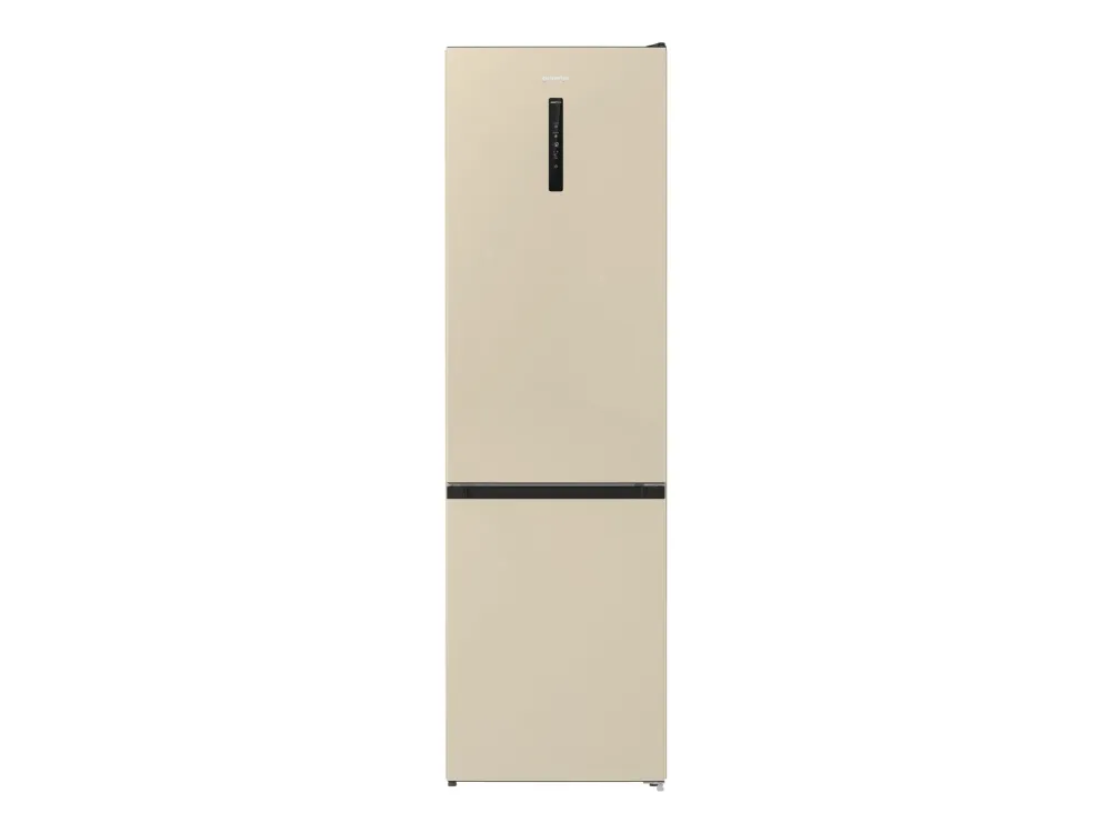 Gorenje NRK6202AC4 - Køleskab/fryser - bund-fryser - bredde: 60 cm - dybde: 59.2 cm - højde: 200 cm - 331 liter - Klasse E