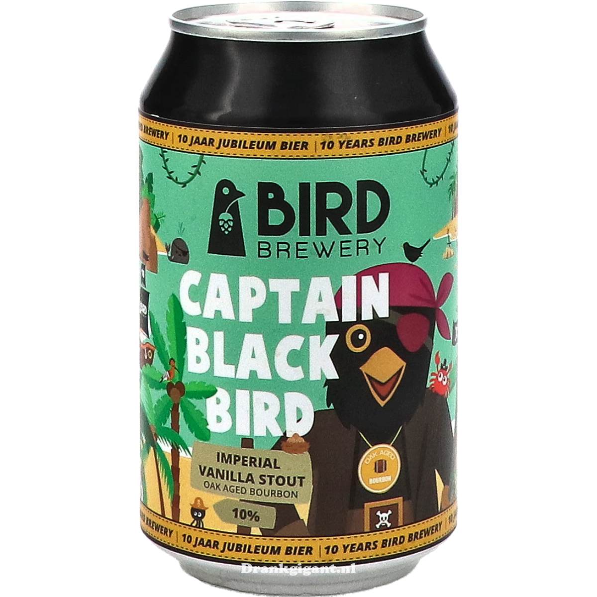 Bird Brewery Captain Black Bird Bourbon B.A. Imp. Vanilla Stout 33 cl