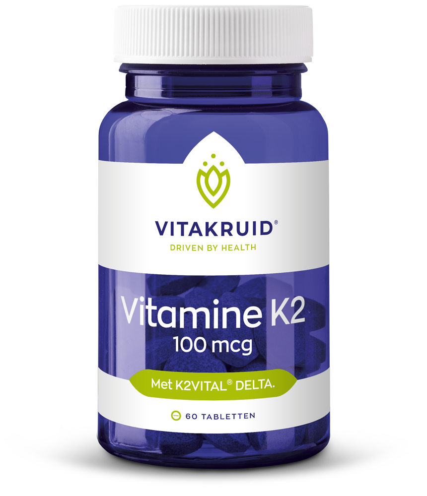 Vitakruid Vitamine K2 100 Mcg K2Vital® Delta (60 tabletten)