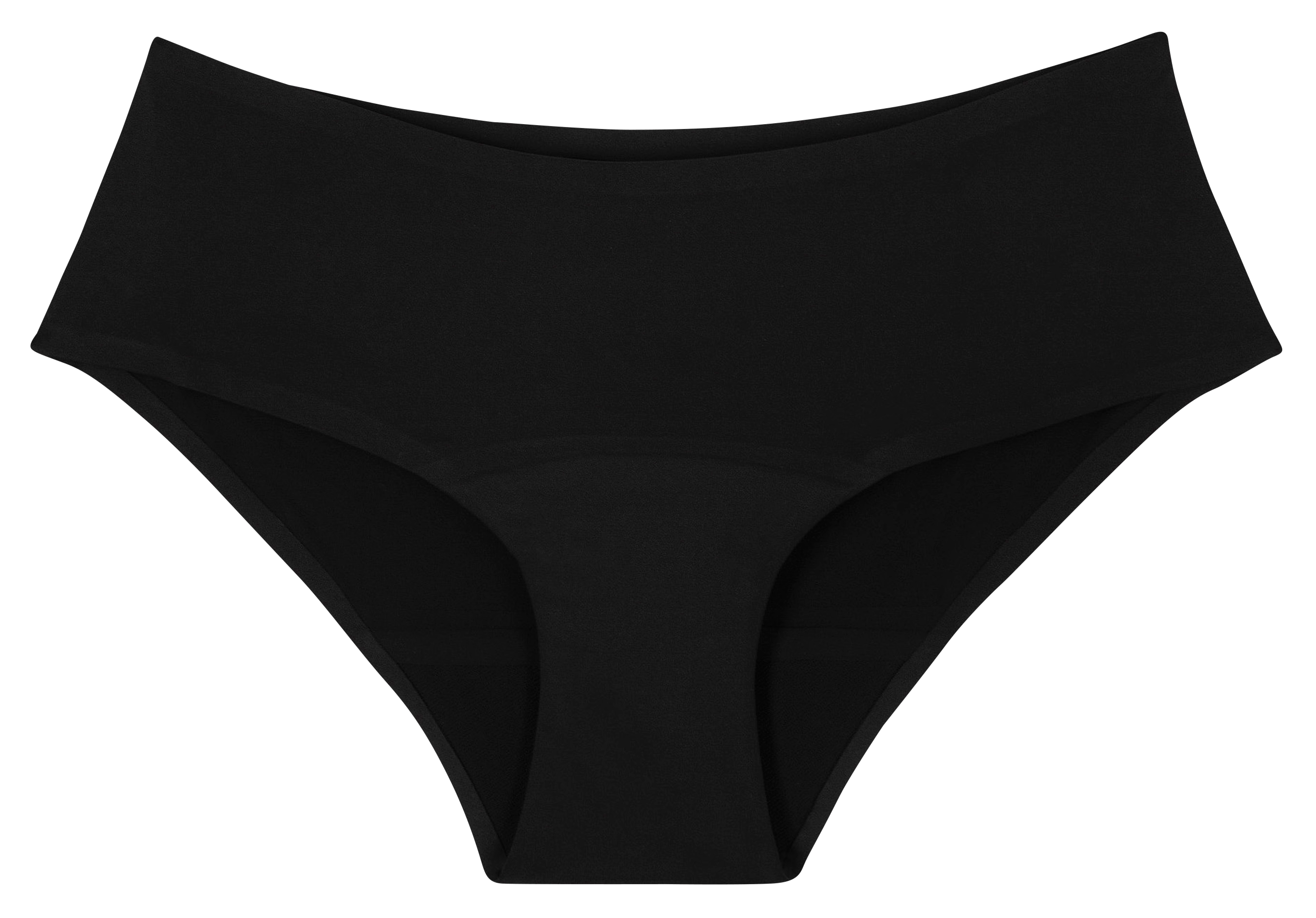 Shorty menstruel Flux Moyen | Noir
