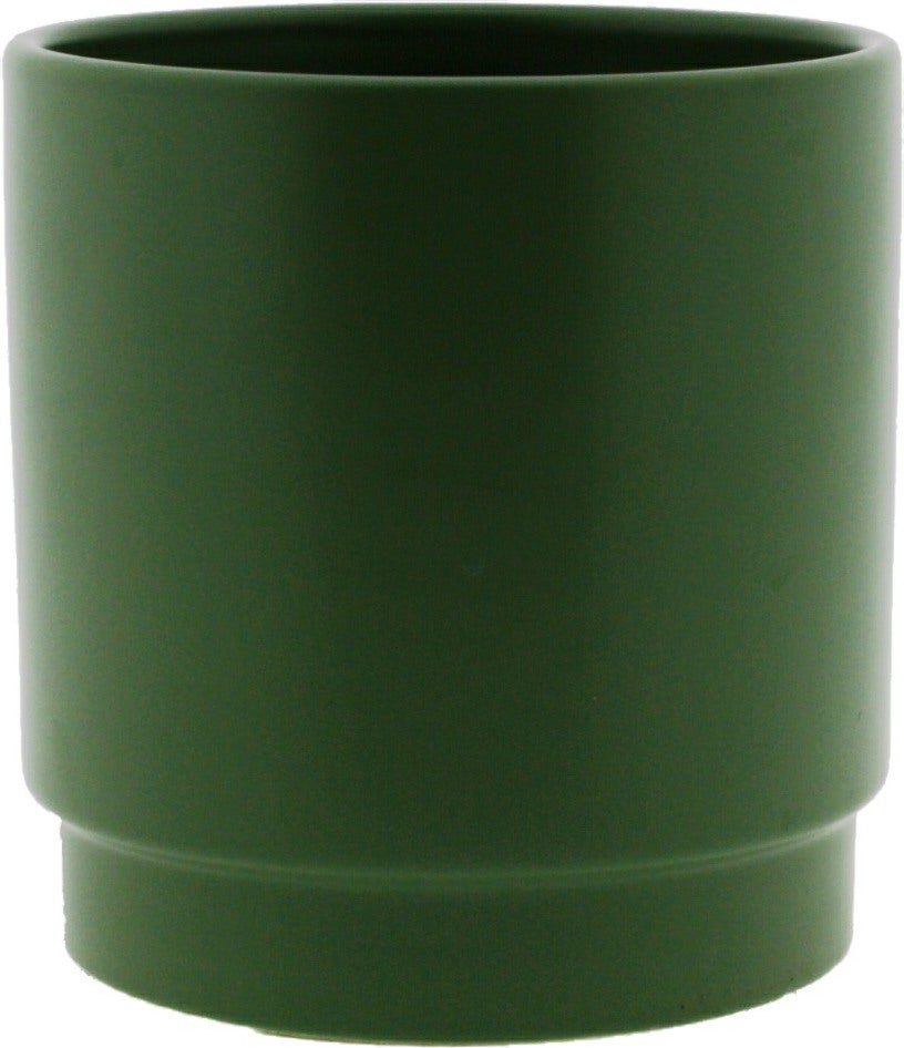 Gina Da bloempot Eno mat groen D 10 H 10,5 cm