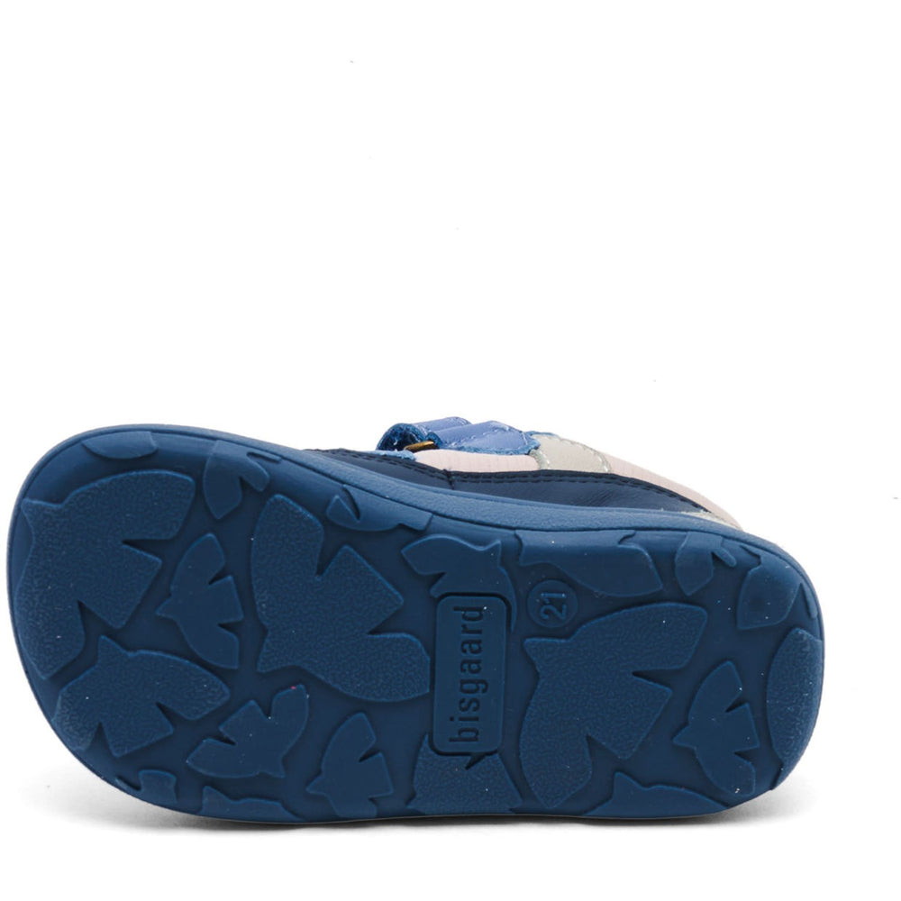 Køb Bisgaard Navy Barefoot Elroy First Step Sko
