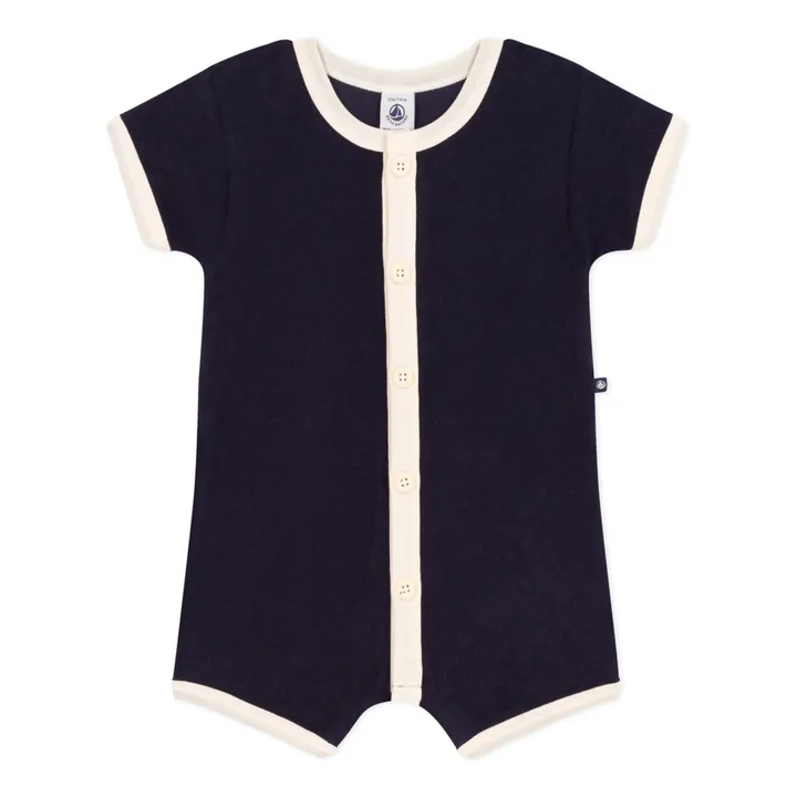 Petit Bateau Combishort Musicien Eponge | Bleu marine