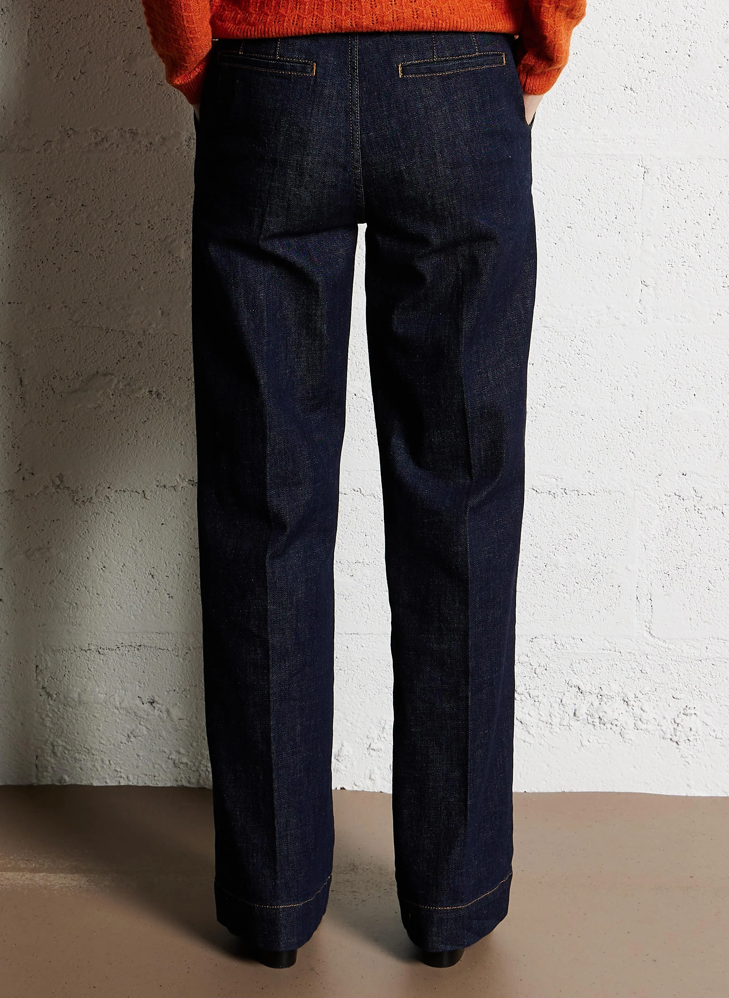 DAMA - Jean droit| Bleu