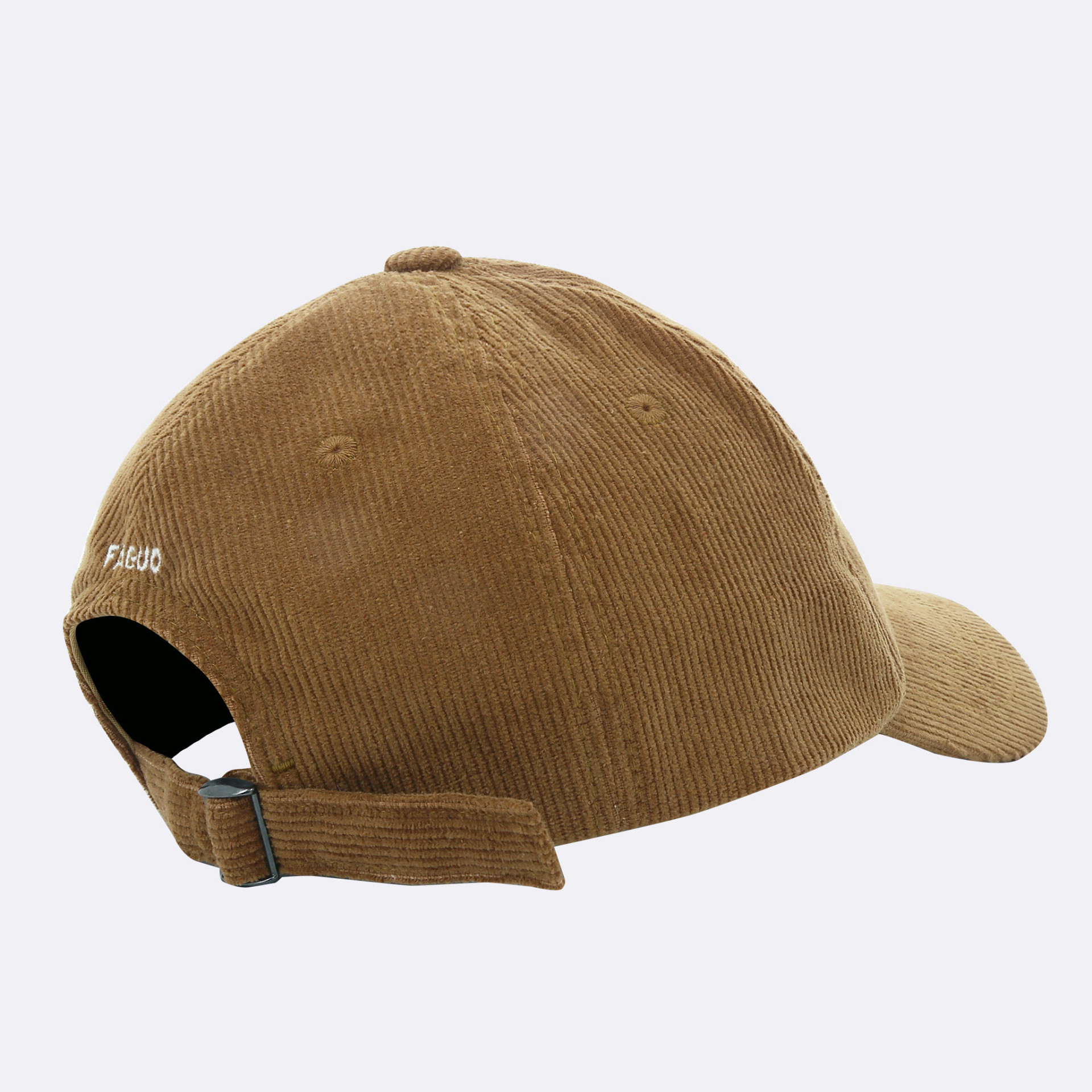 Casquette camel végan en coton et viscose - modèle Cap