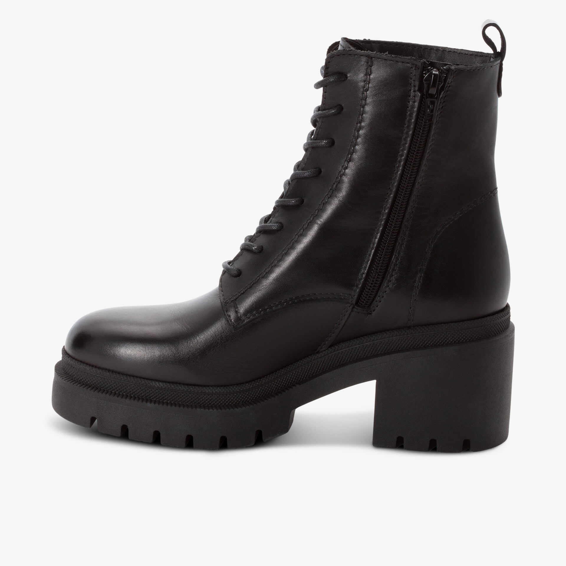 Tamaris Damen Schnürstiefeletten schwarz