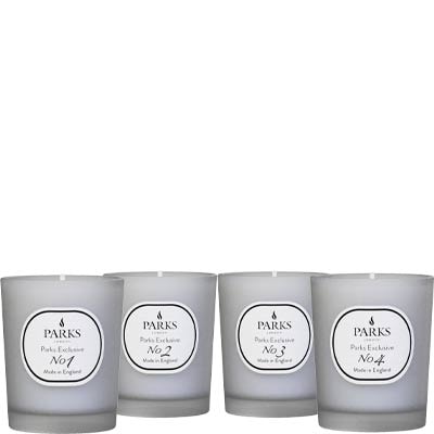 Coffret 4 bougies - No 1,2,3 & 4 - 4 x 50 g