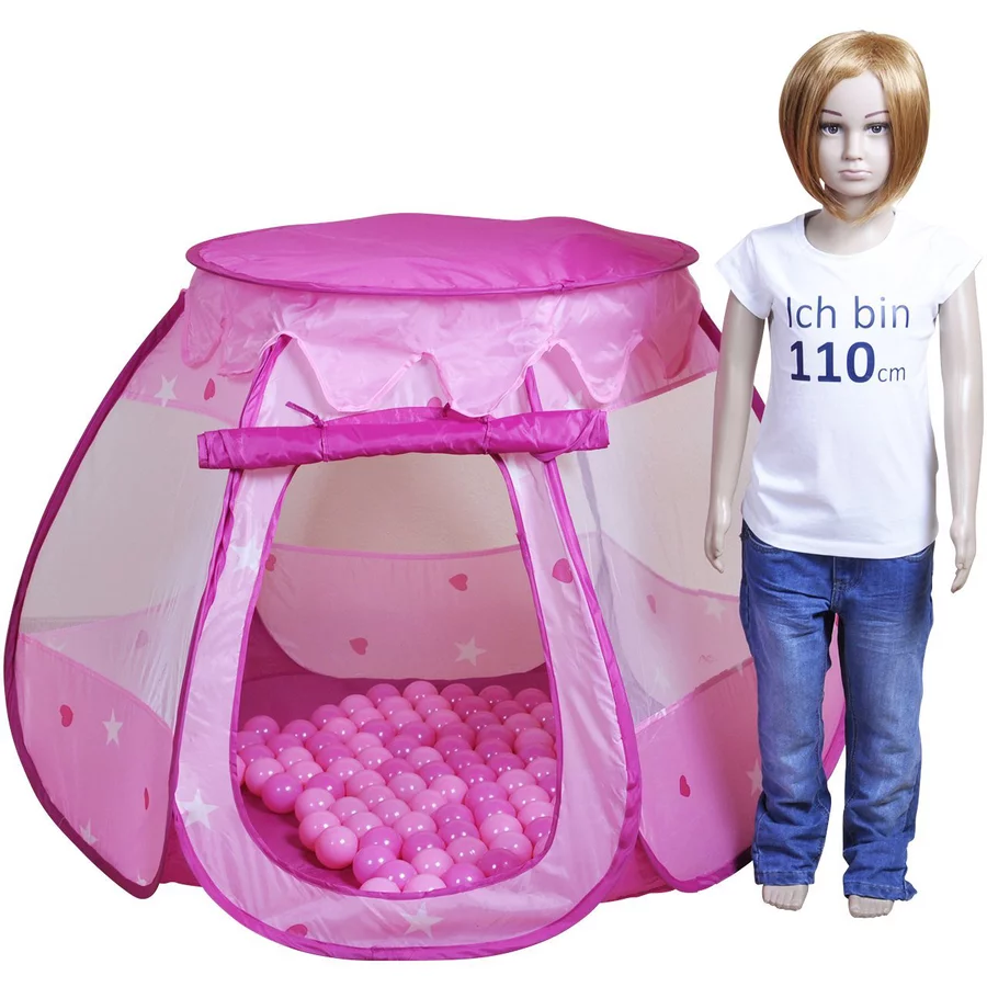 knorr toys® Spielzelt Bella mit 100 Bällen, pink