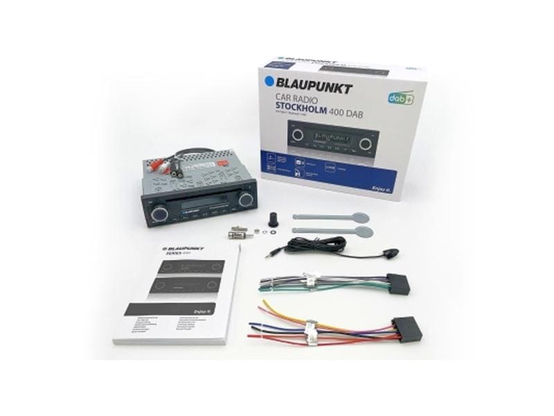 Blaupunkt Autoradio Stockholm 1 DIN Autoradio mit Digital Media Receiver, Bluetooth und DAB Digitalradio