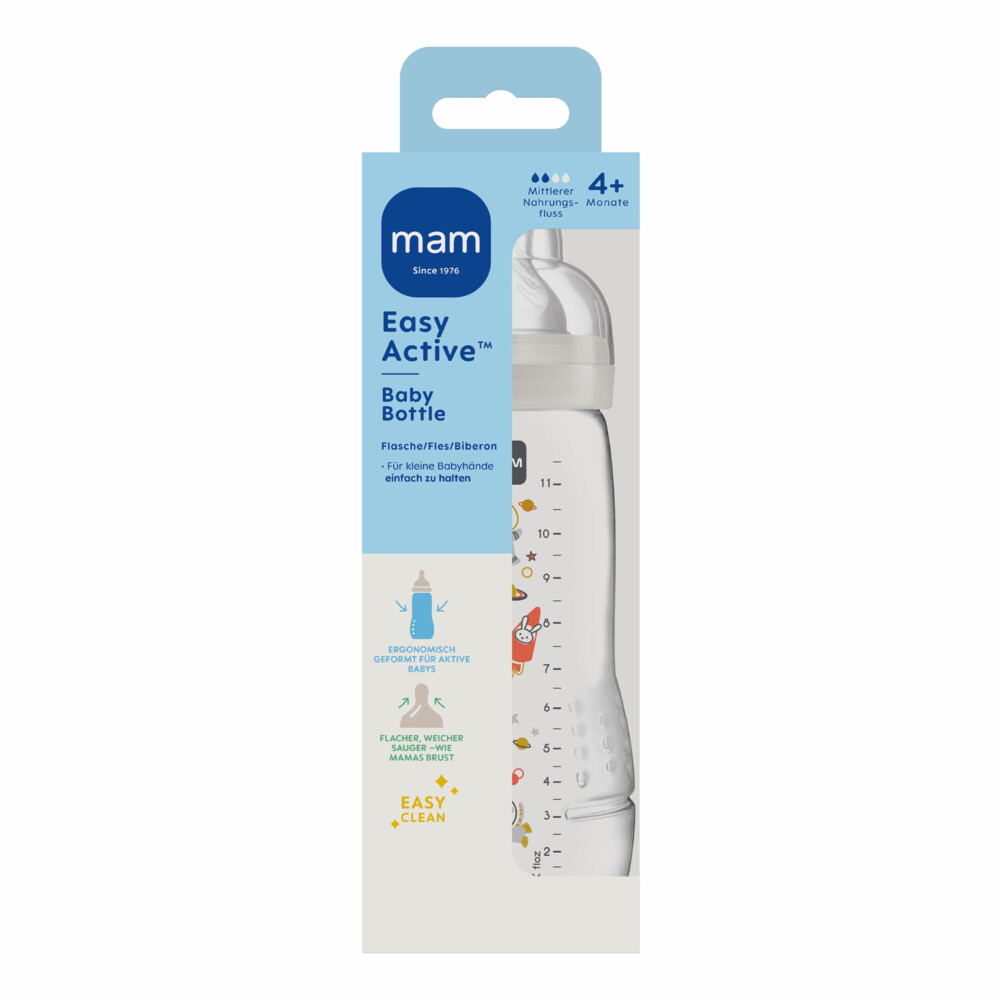 MAM Babyfles Easy Active 4+ mnd330 ml