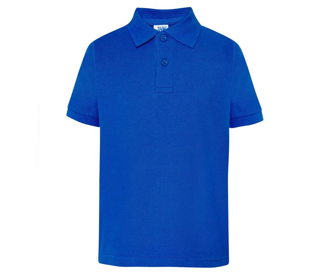 JHK JK210K - Polo Enfant Élégant en Coton Respirant JHK