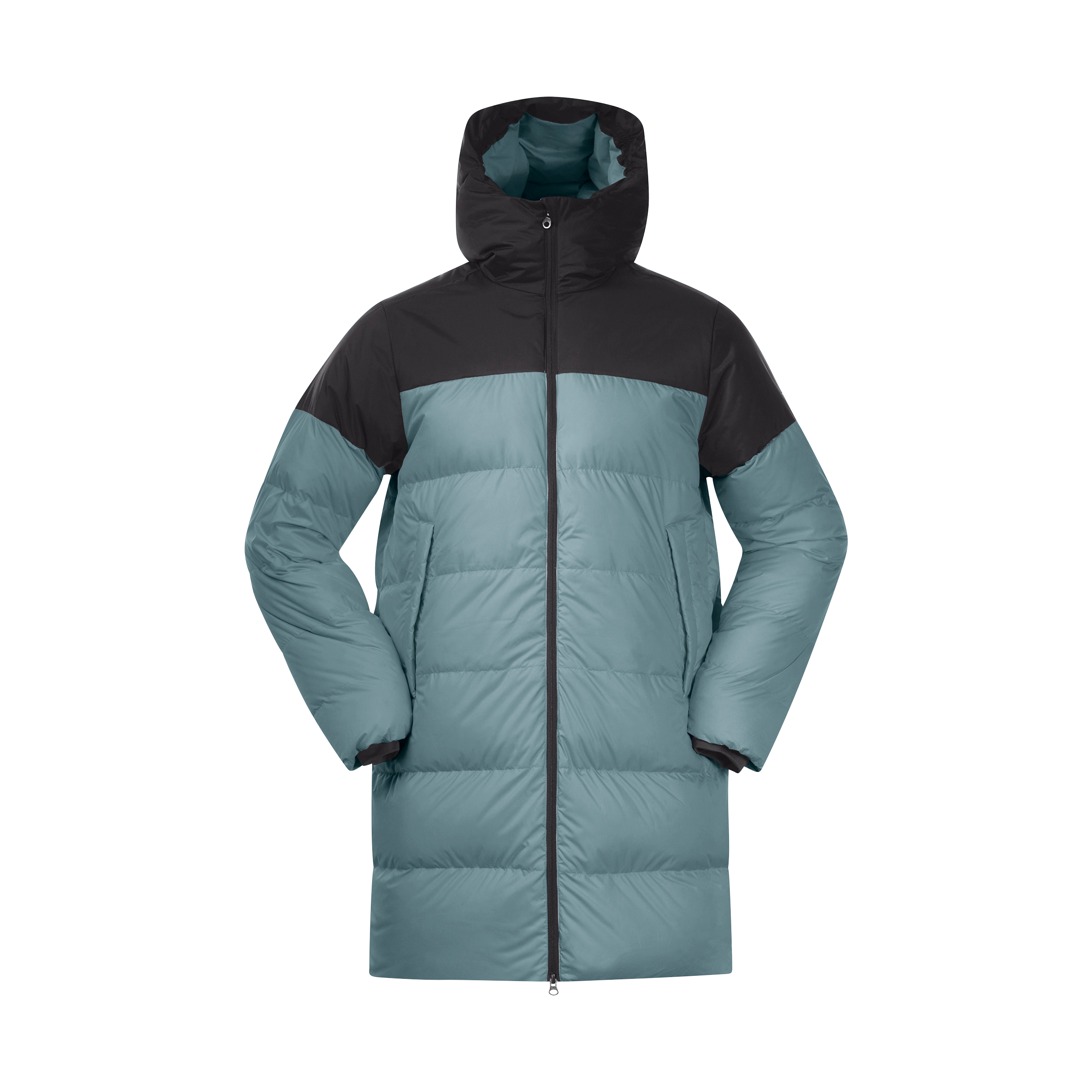 Oslo Urban Down Parka Grey Sage / Black